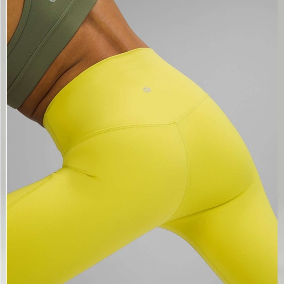 Lululemon Align High-Rise Pant 25" (Double Align)
Yellow Serpentine - Picture 2 of 4